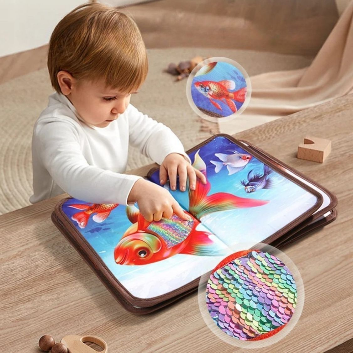 Livre enfant 2 ans: LIVRES TACTILES découvertes des animaux - JEUX - FOCUS