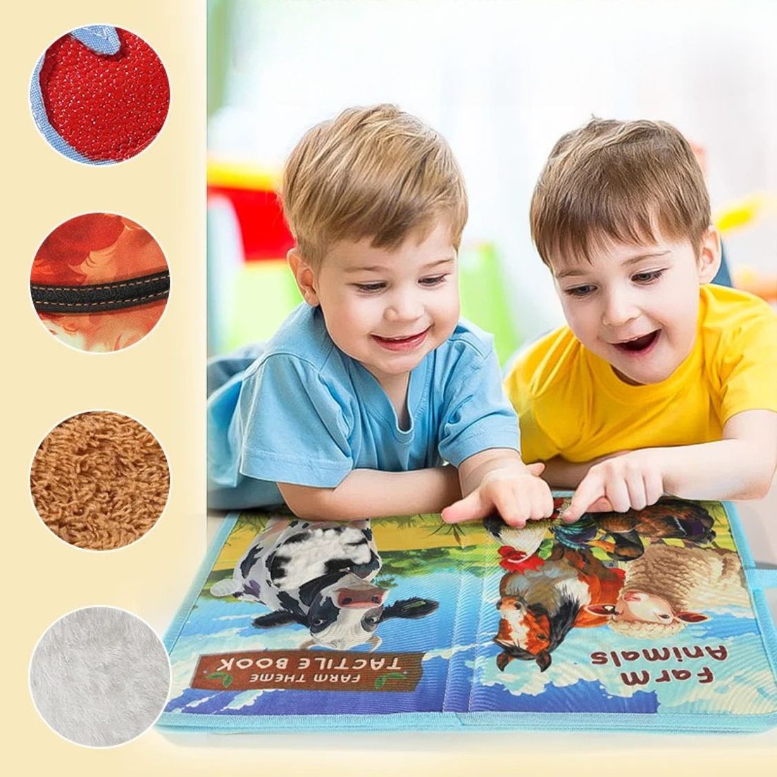 Livre enfant 2 ans: LIVRES TACTILES découvertes des animaux - JEUX - FOCUS