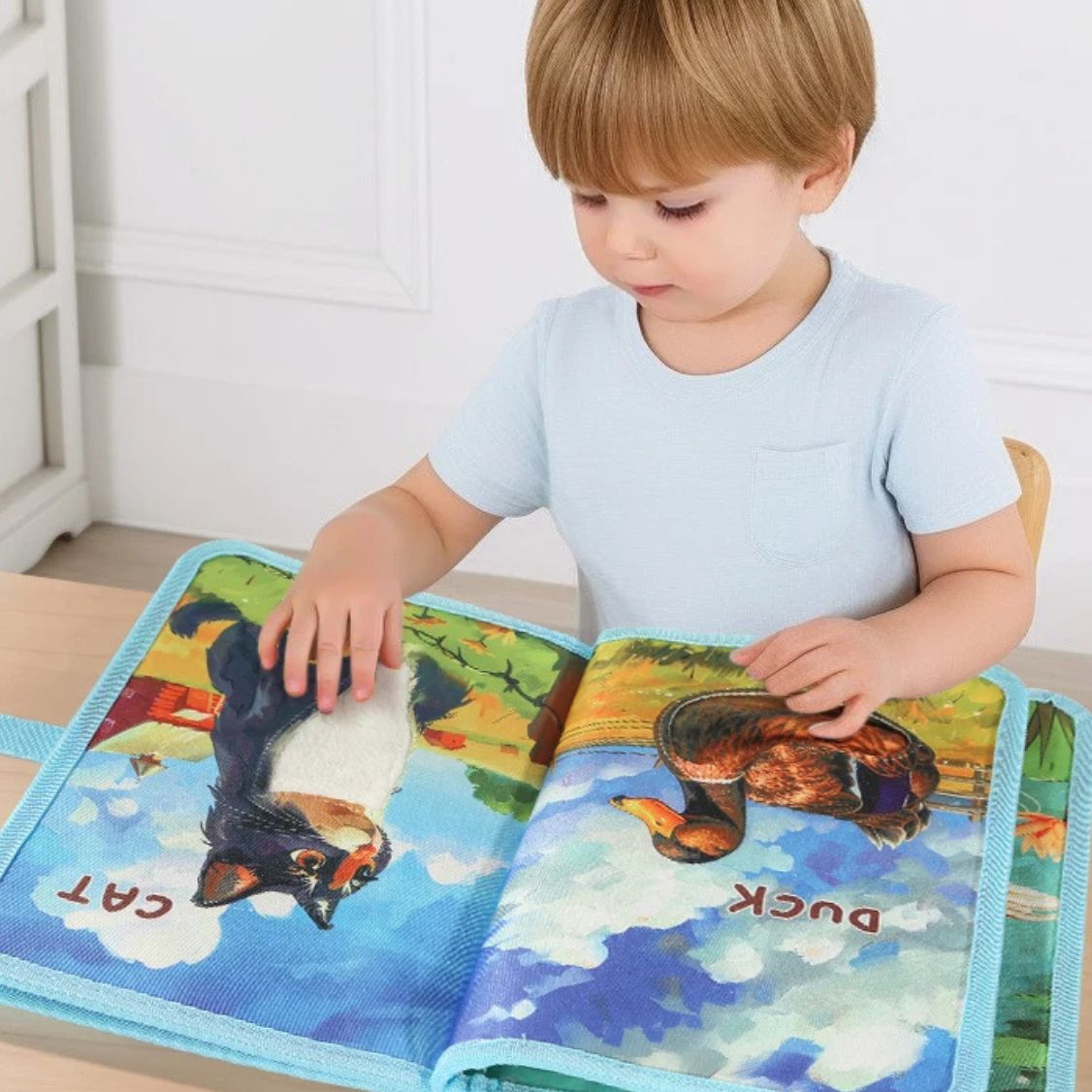 Livre enfant 2 ans: LIVRES TACTILES découvertes des animaux - JEUX - FOCUS