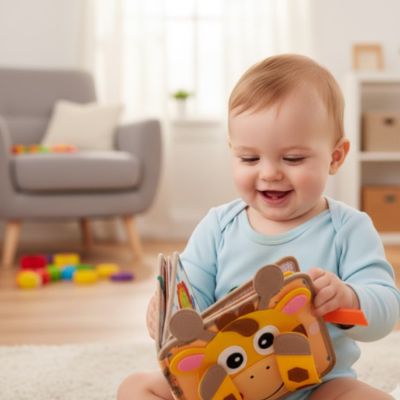 Livre pour enfant | Mme Girafe™: les formes et les couleurs 📚