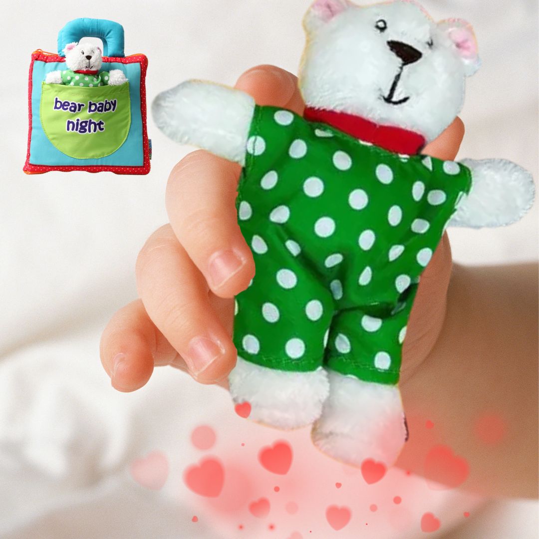 LIVRE POUR BÉBÉ ,JOUET BEBE| PETIT OURSON MIGNON🧸 0 - 5ans - JEUX - FOCUS