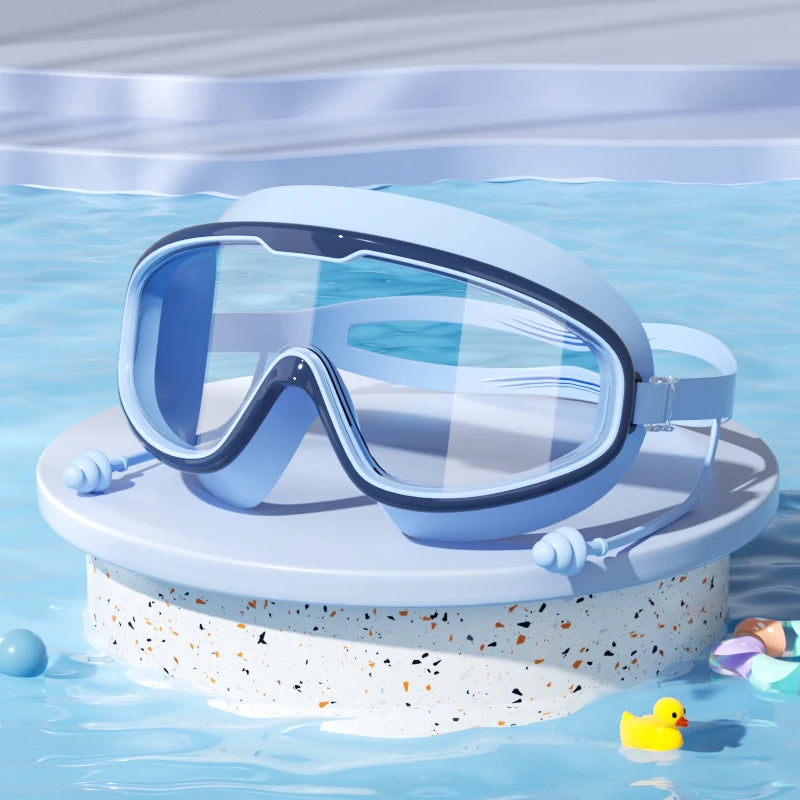 lunette-de-piscine-bleue-pour-enfant-lunette-de-natation-sans buée-sans-fuite-haute-qualité