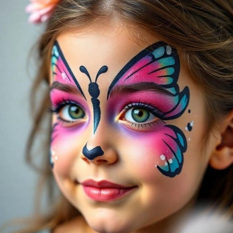 maquillage halloween enfant ou adulte professionnel couleurs vives et accentuées qualité professionnelle mais abordable