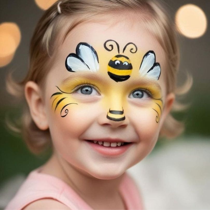 maquillage halloween et fete d enfant pour amusement foire carnaval activité famillial kiosque enfant