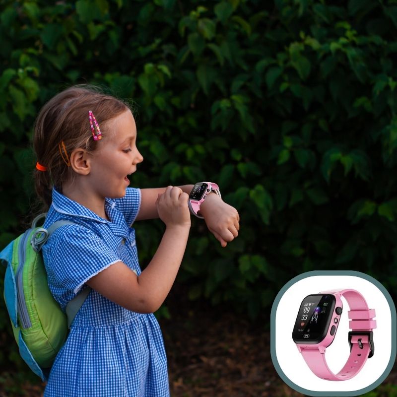 Montre connectée enfant GPS 3-12 ans, 4G , SOS,⏰... ⌚