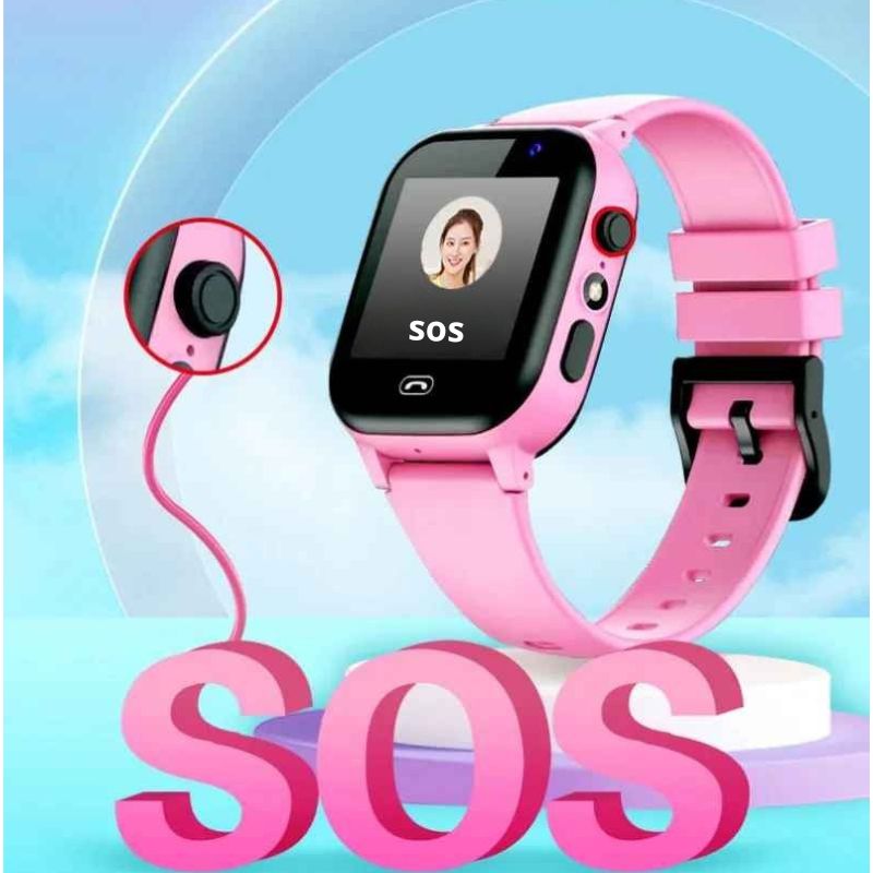Montre connectée enfant GPS 3-12 ans, 4G , SOS,⏰... ⌚