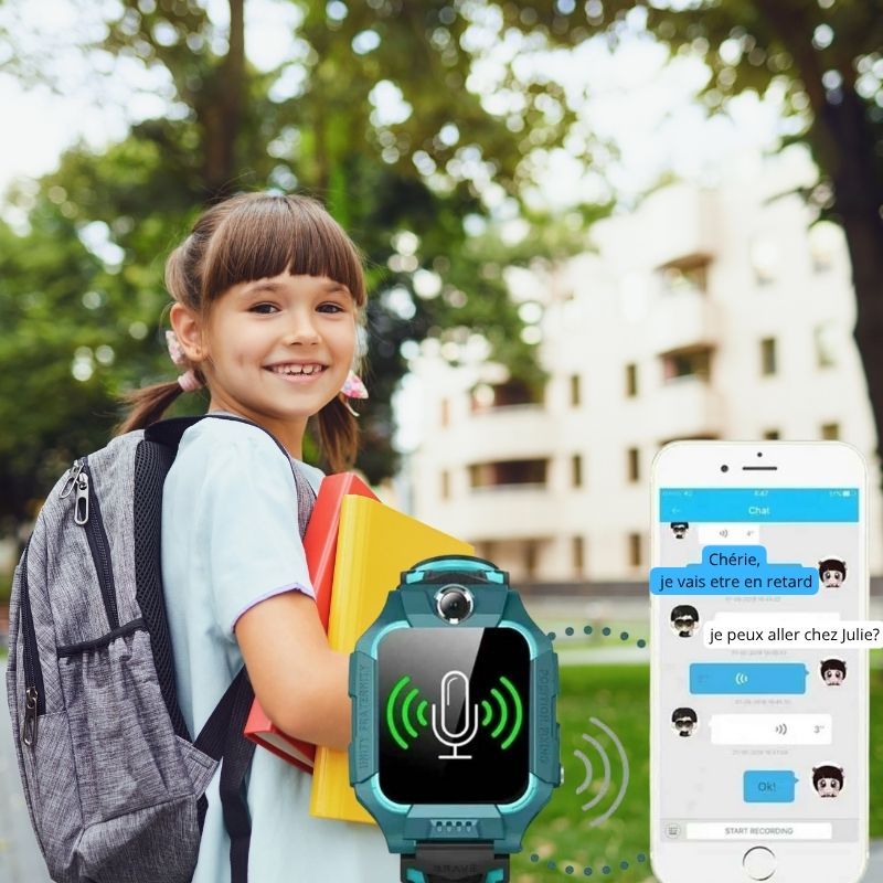 Montre connectée enfant,3-12 ans, Réveil, 4G , GPS, SOS...⌚⏰📷