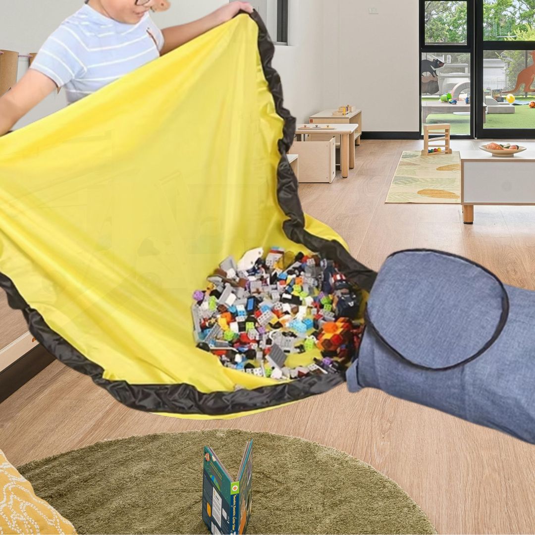 Panier de Rangement 2 - EN - 1|Tapis ramasse de jouets rapide!🧺 - JEUX - FOCUS