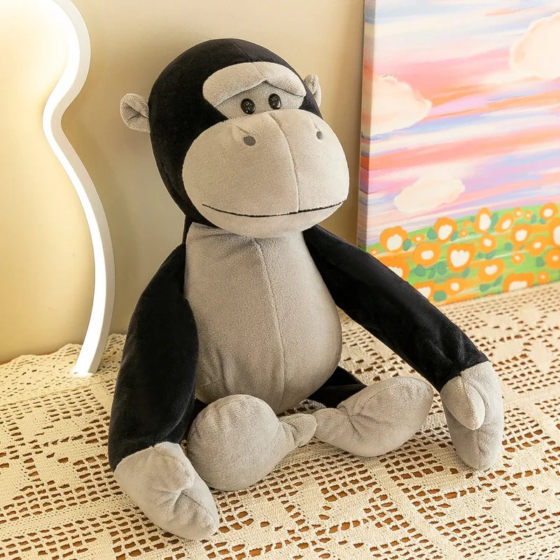 peluche-animaux-Afrique-Gorille-bébé-chimpanzé