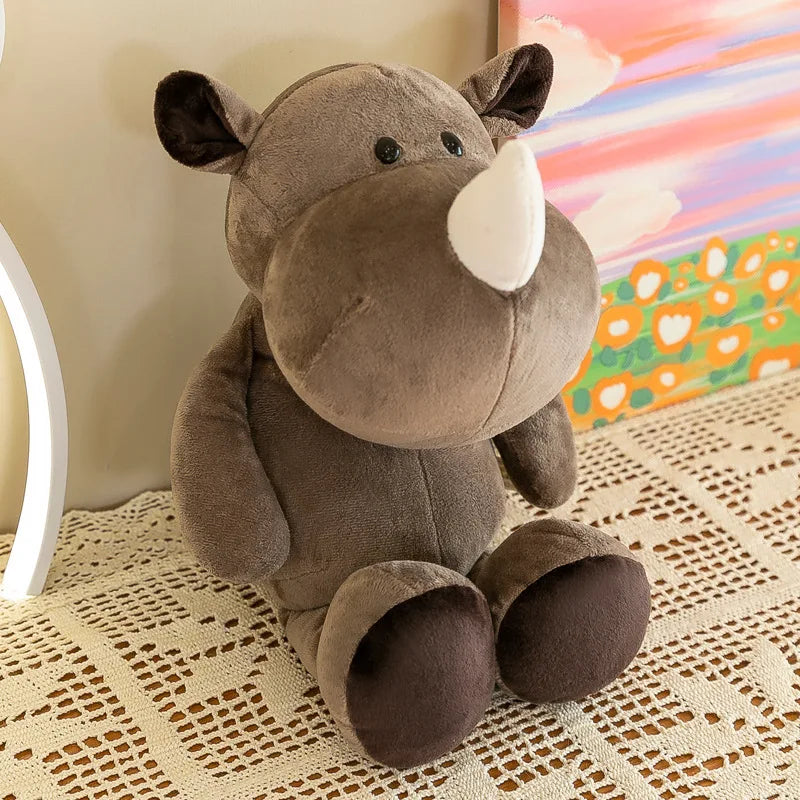peluche-animaux-peluche-RINOCHéROS-mignon-doudou-moelleux-réconfortant