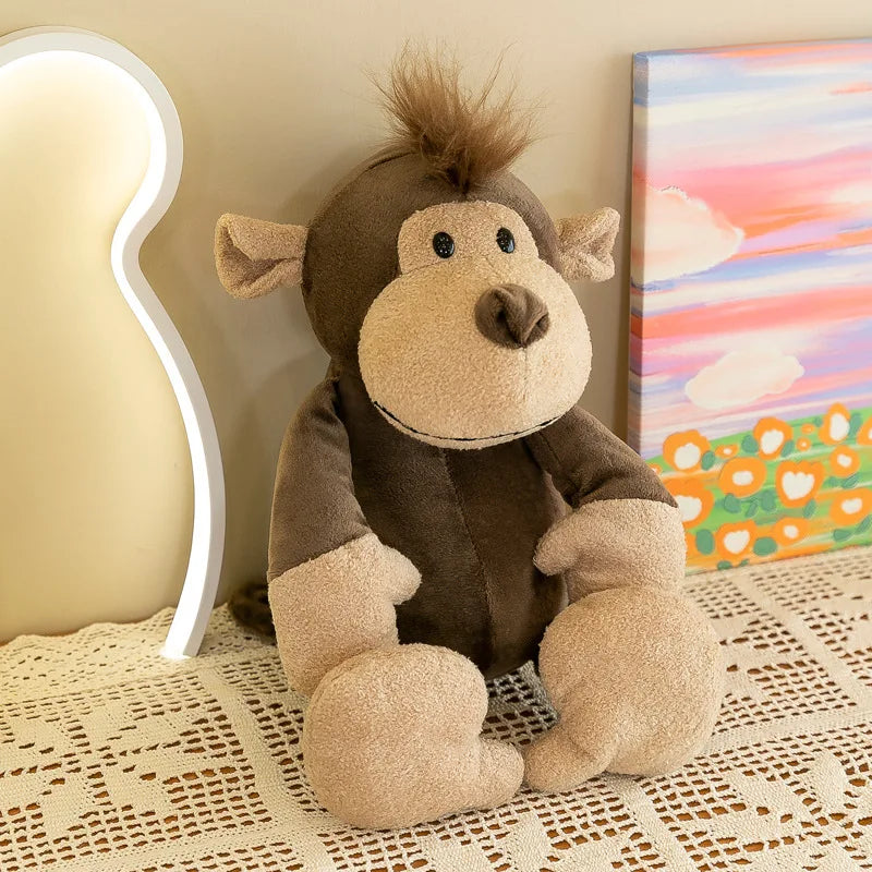 peluche-animaux-peluche-singe-chimpanzé-drôle