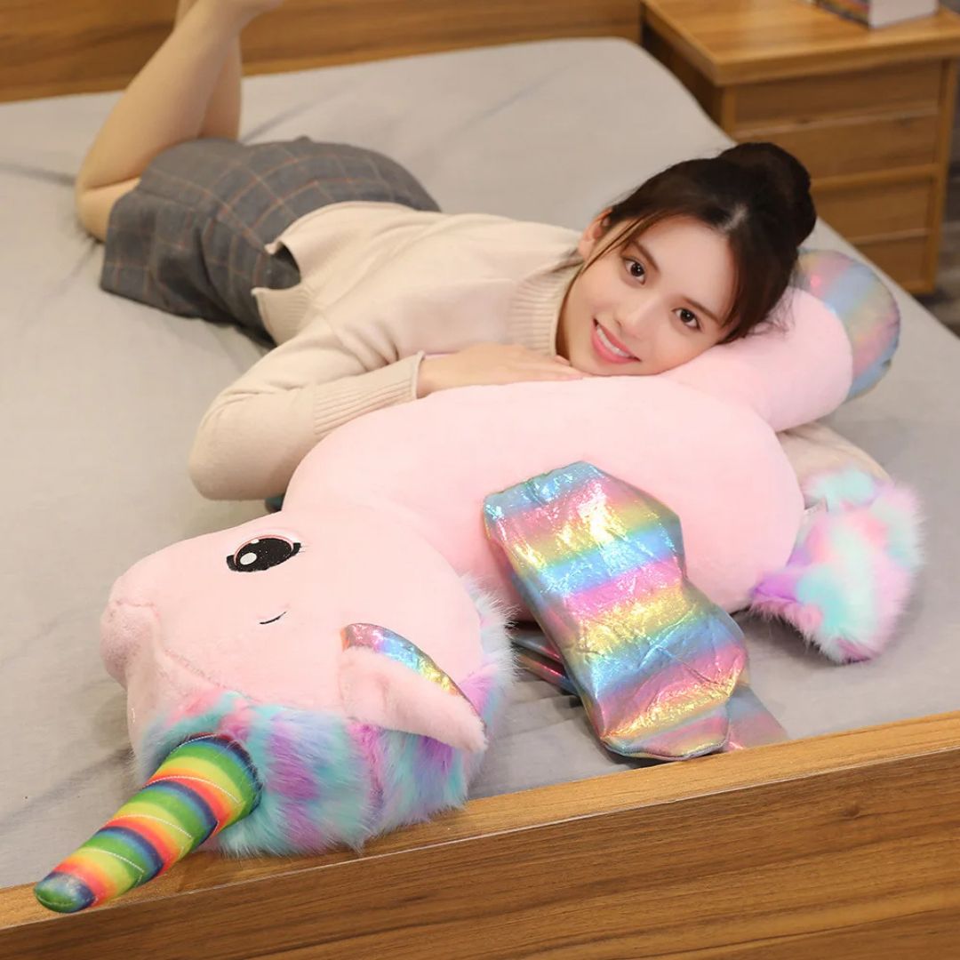 Peluche licorne Petite, Moyenne ou Grande🦄🌈 - JEUX - FOCUS