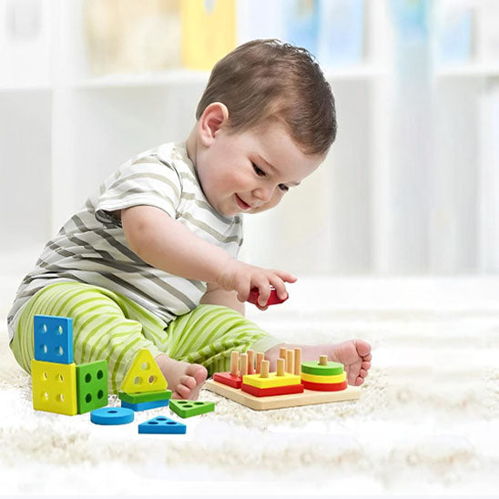 puzzle-2-ans-jouet-pour-bebe-en-bois-Montessori