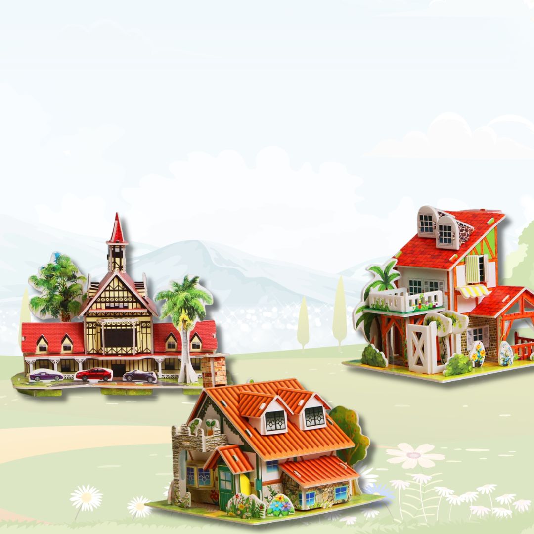 puzzle-3d-trio-de-maison-a-construire-4-5-6