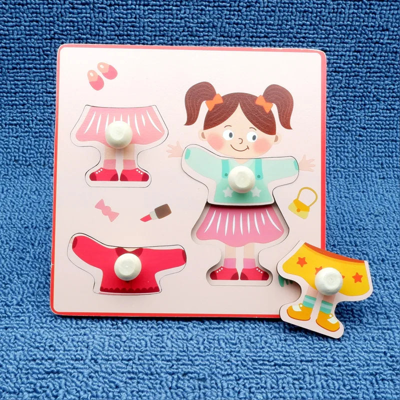 puzzle-bebe-en bois-4-pieces-fille