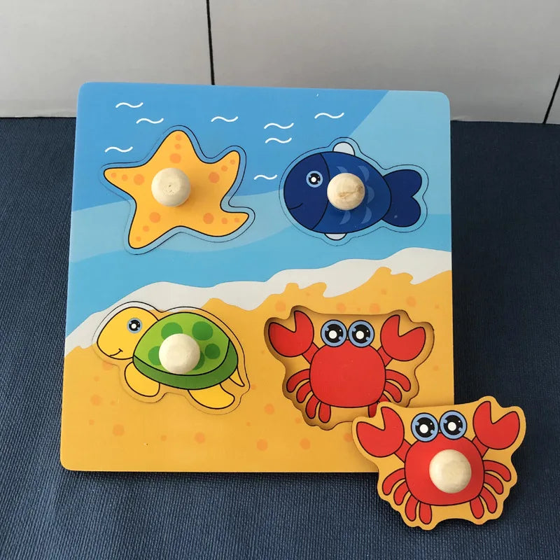 puzzle-bebe-en bois-4-pieces-marin