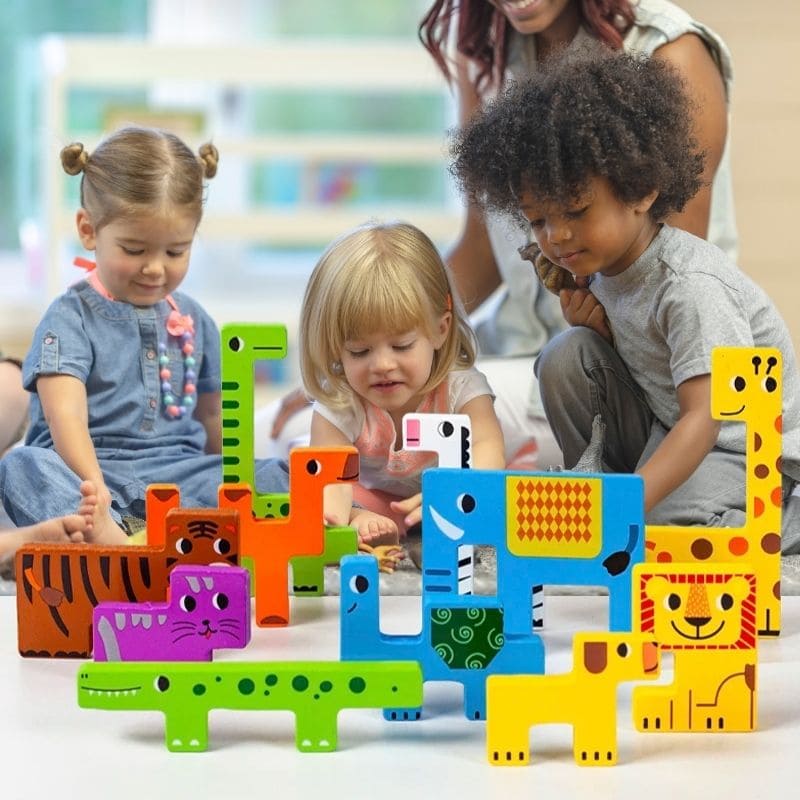 puzzle-en-bois-pièces-animal-colorée-créativite-jeux-créatif-amusant-3-ans-et-plus