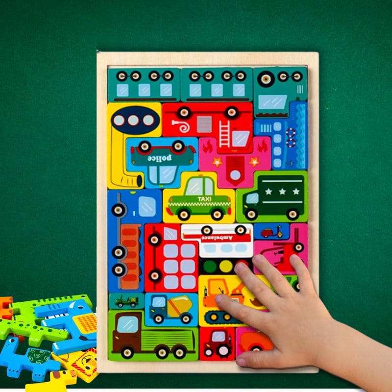 puzzle-en-bois-voiture-camion-trafique-amusant-enfant-4+-ans