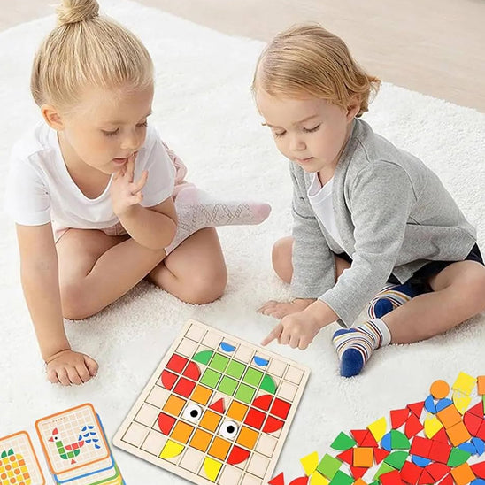 puzzle-enfant-Puzzle-de-bois-Montesori