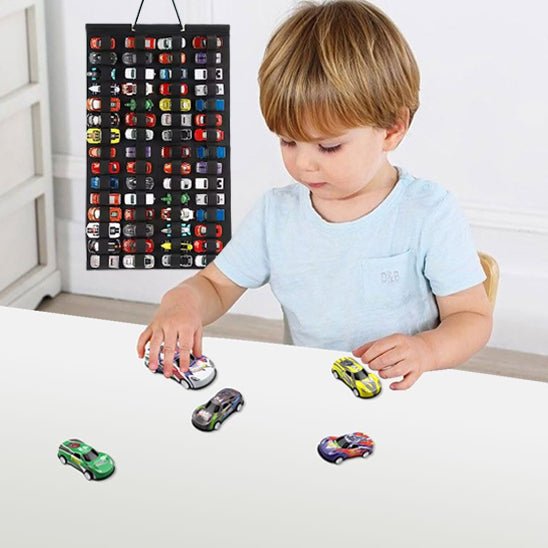 RANGEMENT POUR JOUET: Rangement mural pour les petites voituresđ - JEUX - FOCUS