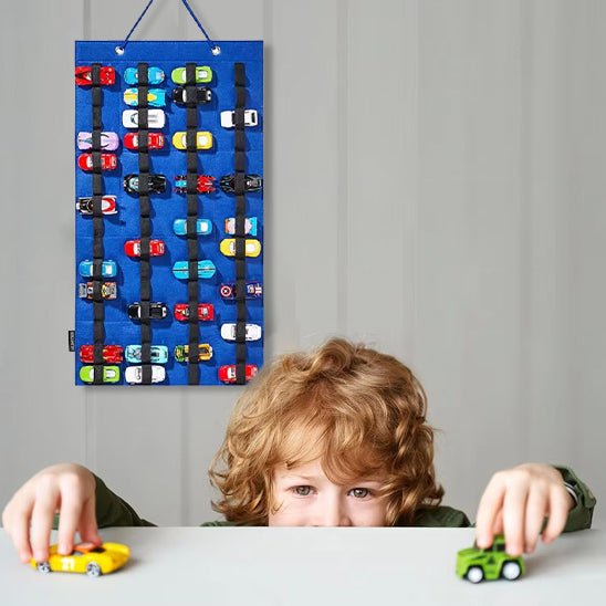 RANGEMENT POUR JOUET: Rangement mural pour les petites voituresđ - JEUX - FOCUS