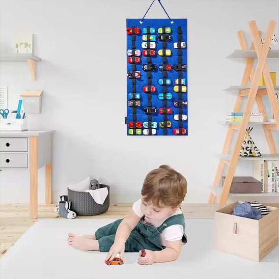 RANGEMENT POUR JOUET: Rangement mural pour les petites voituresđ - JEUX - FOCUS