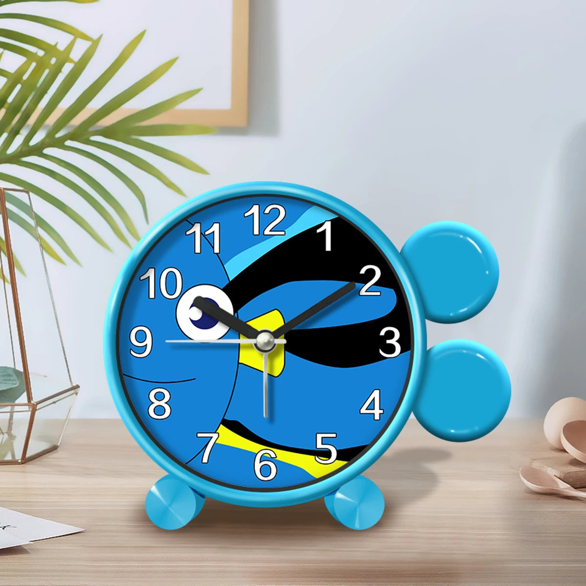 réveil-enfant-matin-Poisson-Bleu-enfant-sans-fil