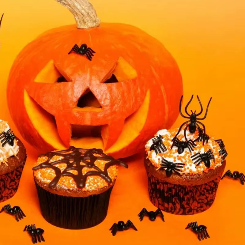 Décoration halloween| Fausses araignées Farce et Attrape ou outil pédagogique🕷️🕸️