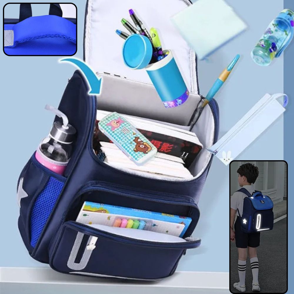 SAC A DOS ECOLE | Ergonomique Ultra-LĂ©ger Confort+âą