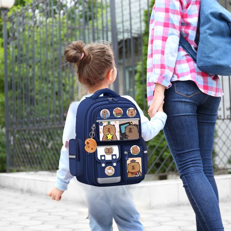 sac-a-dos-enfant-cartable-orthopédique-écolier-capybara