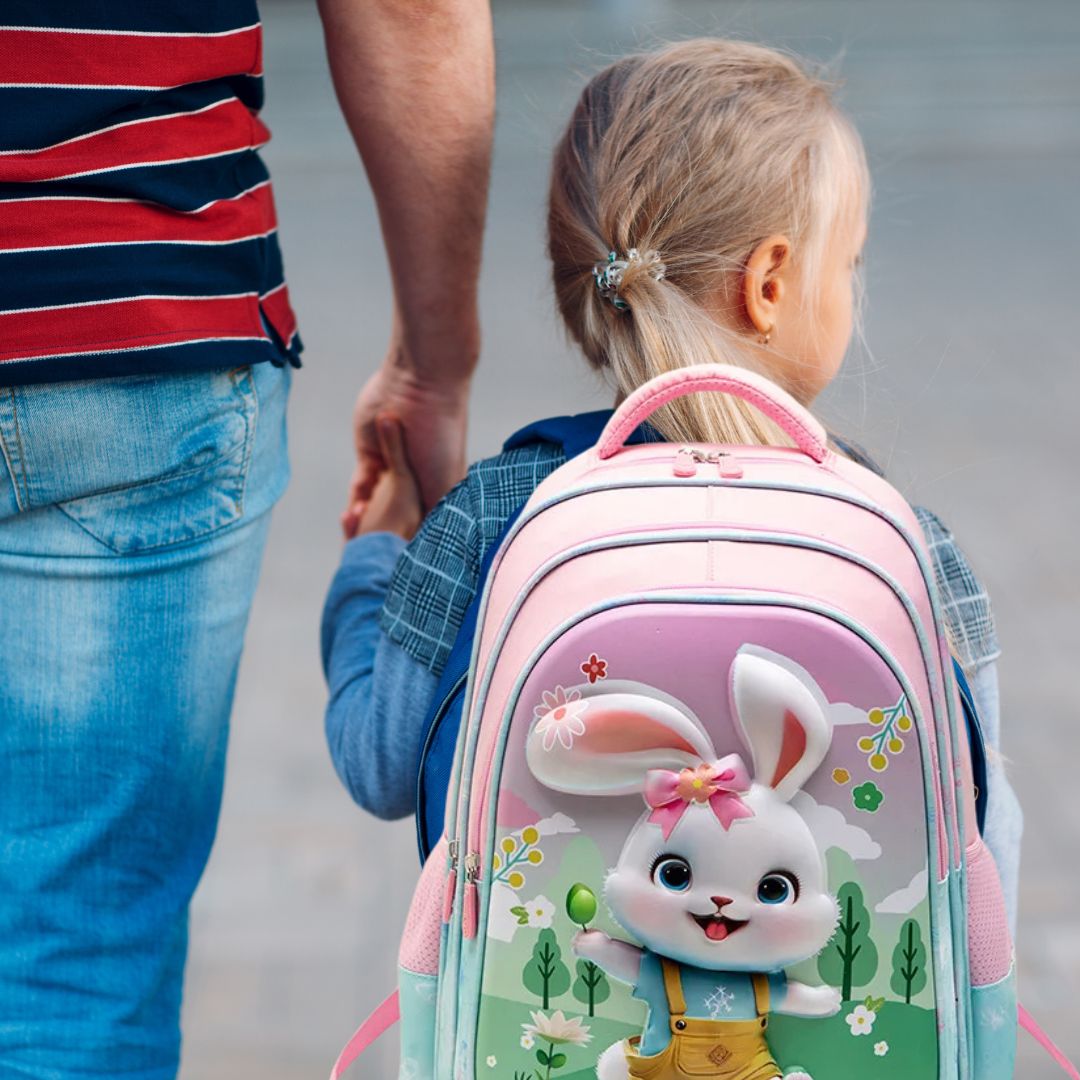 Sac à dos enfant | Cartable orthopédique enfants (FILLE)🎒👧 - JEUX - FOCUS
