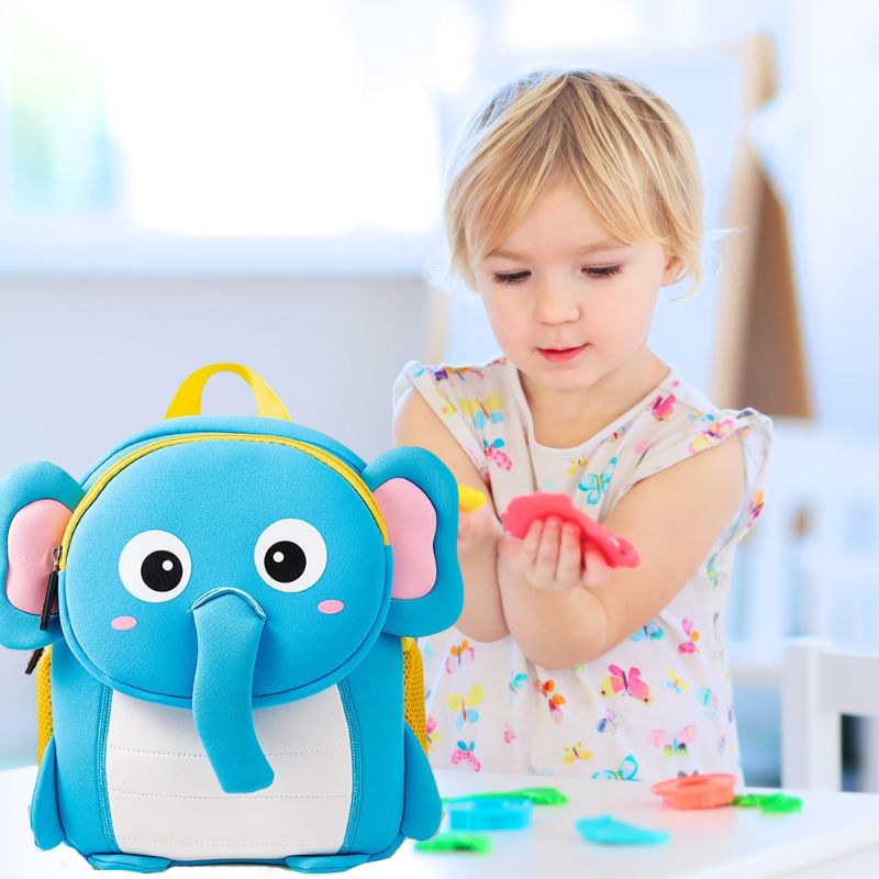 sac-a-dos-enfant-maternelle-elephant-bleu-fille-garcon-ranger-ramasser-transporter