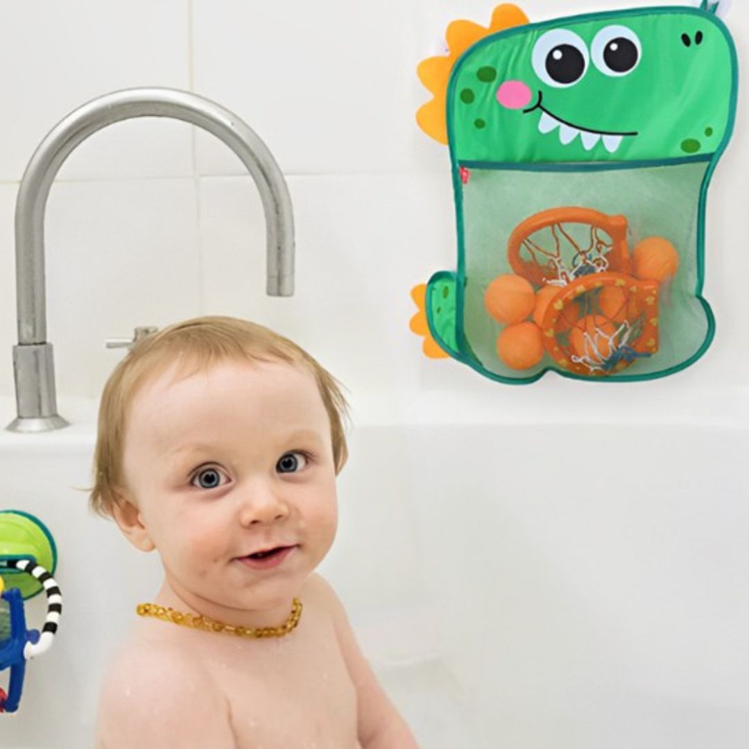SAC DE RANGEMENT SUSPENDU pour jouets de bain🛀🏽 - JEUX - FOCUS