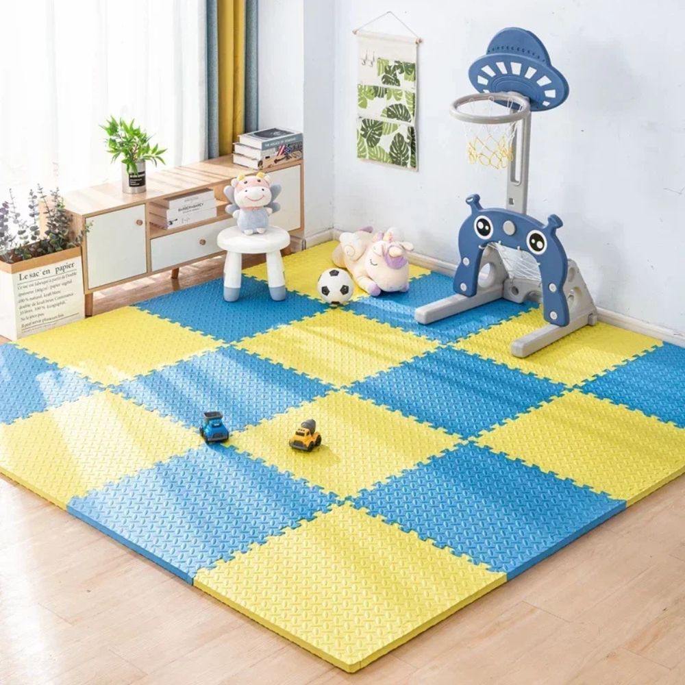 TAPIS PUZZLE | Tapis de sol en mousse GYM+ motricité & Protection pour enfant : 2.5cm