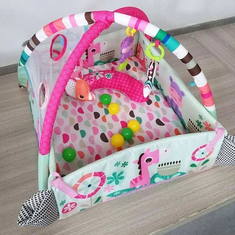 Tapis d'éveil bébé| Cadre de Fitness et couverture🧸 - JEUX - FOCUS