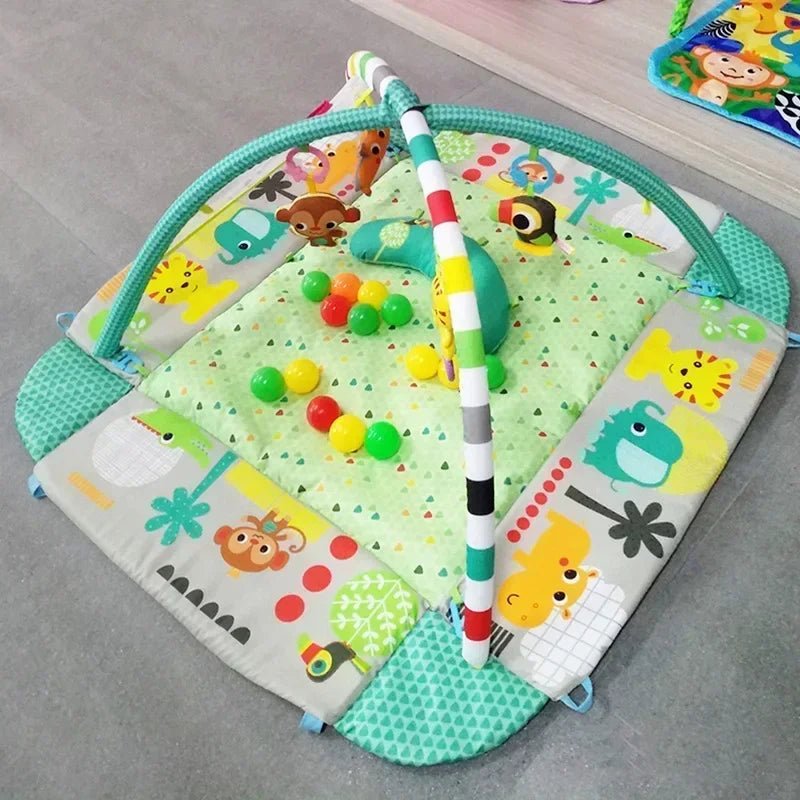 Tapis d'éveil bébé| Cadre de Fitness et couverture🧸 - JEUX - FOCUS