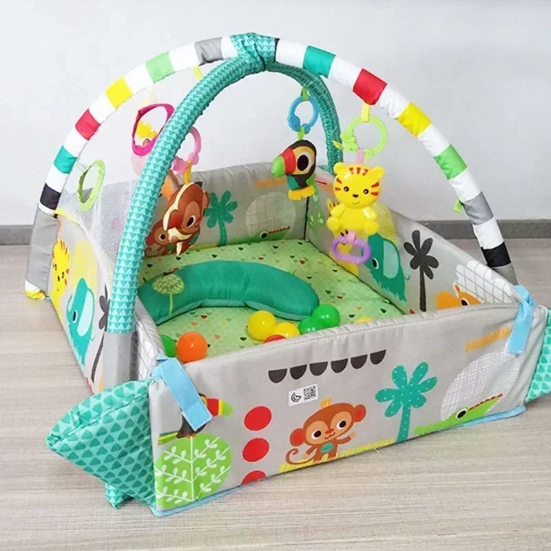 Tapis d'éveil bébé| Cadre de Fitness et couverture🧸 - JEUX - FOCUS