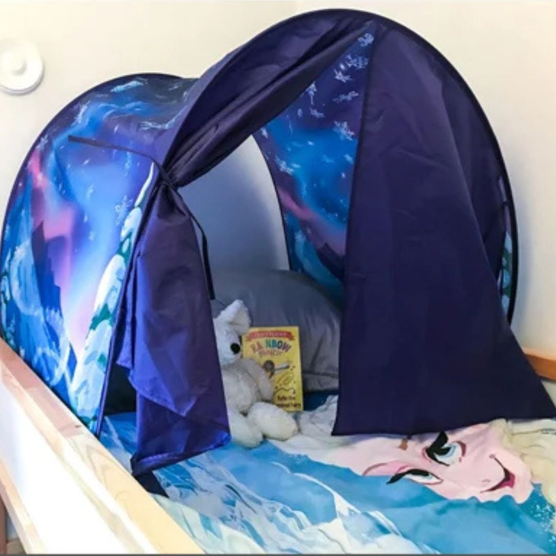 TENTE DE LIT |Tente de rêve pour lit d'enfant 4 designs riches🏕️