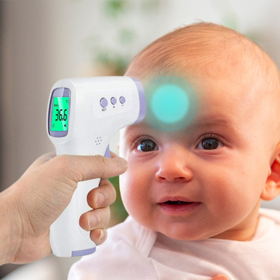 thermomètre-frontal-infrarouge-frontal-bébé-eau-du-bain-et-nourriture