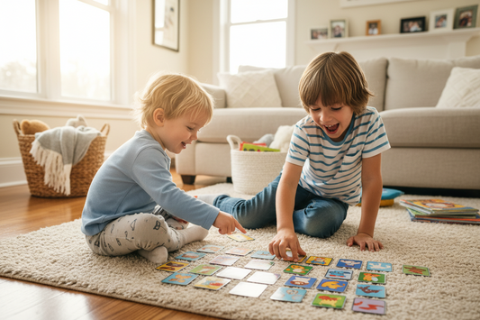 Le jeu de Mémoire, dès 2 ans pour de plus grands résultats