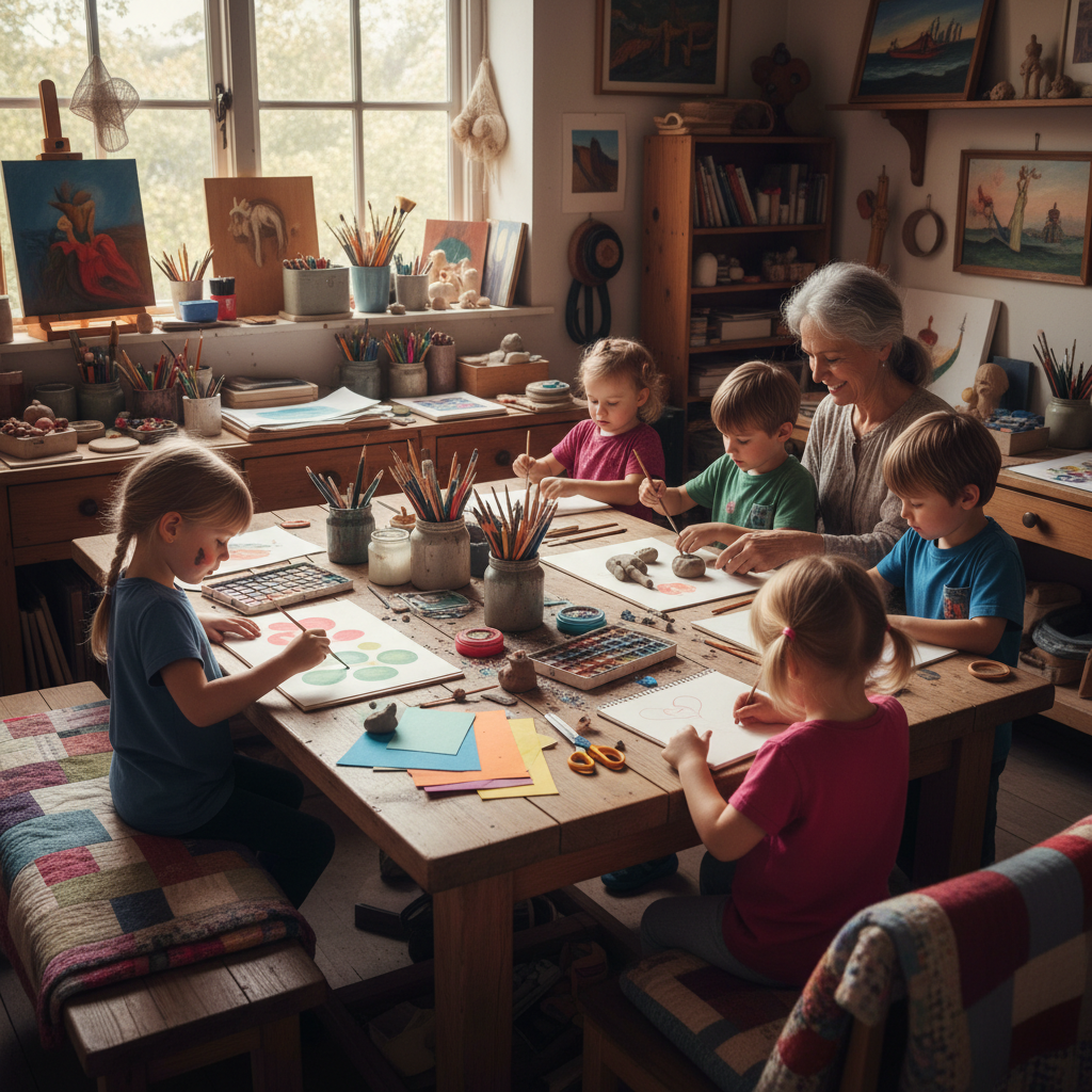 L'expression artistique et le développement cognitif