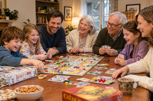 jeux de société famillial tous très heureux souvenir marquants