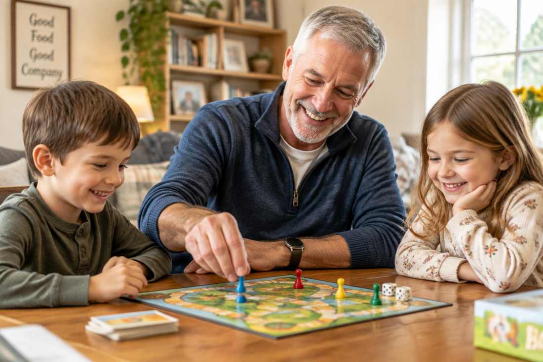 jeux de société enfants idéal pour la semaine des grands-pères