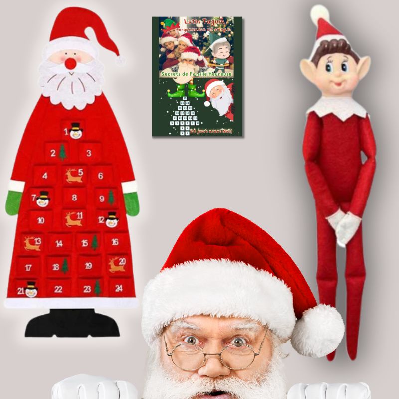 Calendrier de l'avent à remplir | Magie Familiale🎄🎅