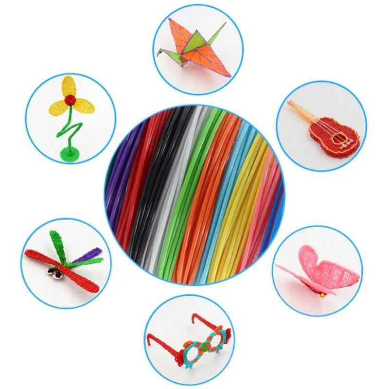 RECHARGE STYLO 3D:Filament coloré