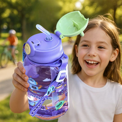 GOURDE PAILLE|  Bouteille D'eau tasse enfants🚰