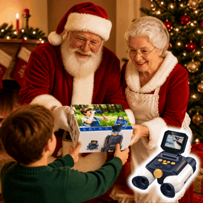 JUMELLES EXPLORA™| Binoculaire numérique pour enfant avec vision nocturne -photo et vidéo