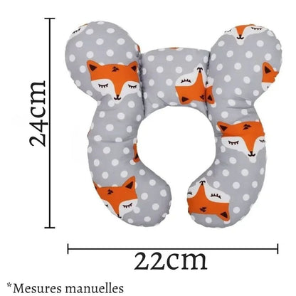 CALE TETE BEBE | Coussin bébé ergonomique pour le siège de voiture