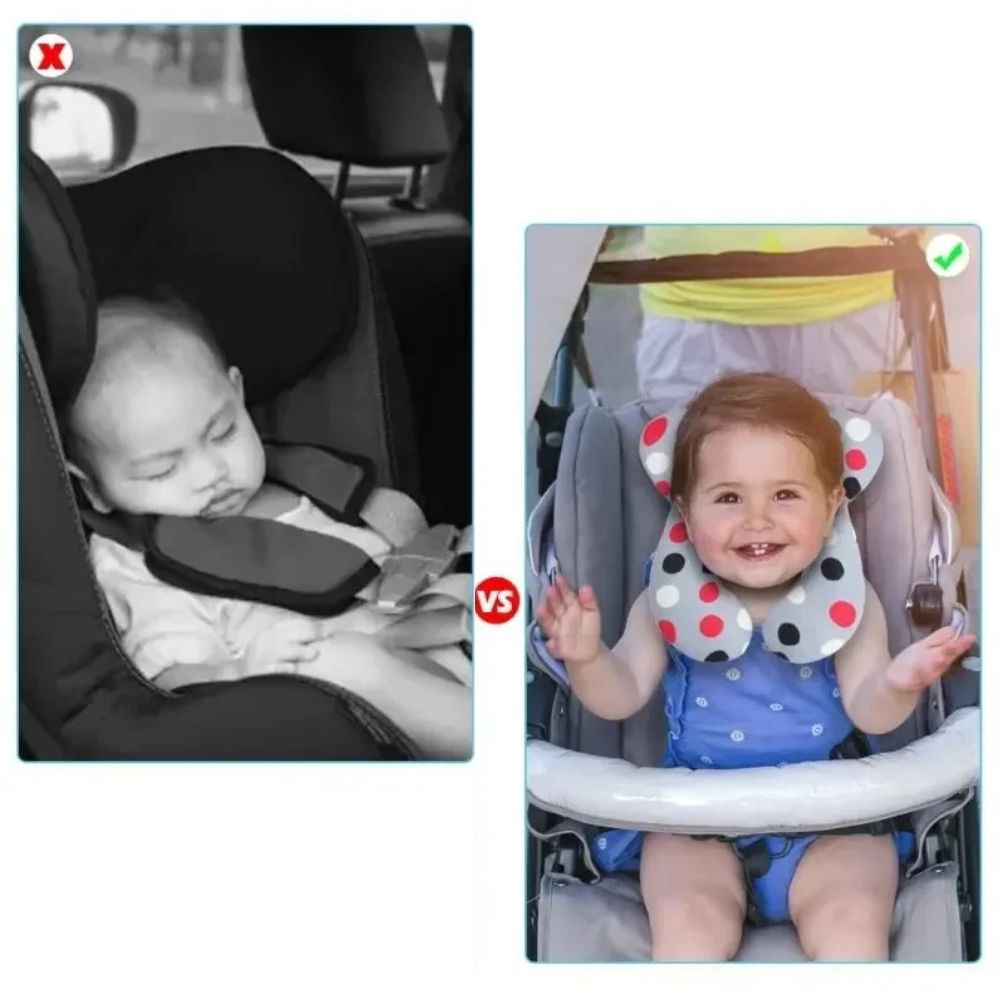 CALE TETE BEBE | Coussin bébé ergonomique pour le siège de voiture