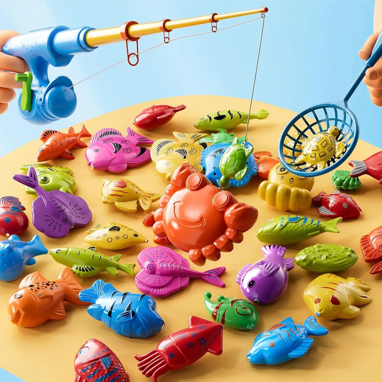 Ensemble de pêche magnétique 38 pièces